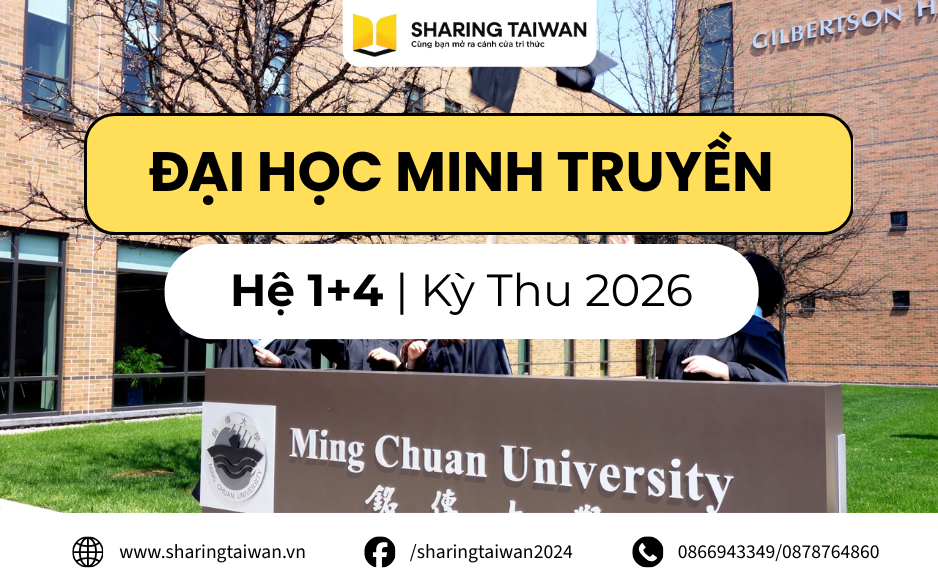 Tuyển Sinh Hệ 1+4 Đại Học Minh Truyền Kỳ Thu 2026