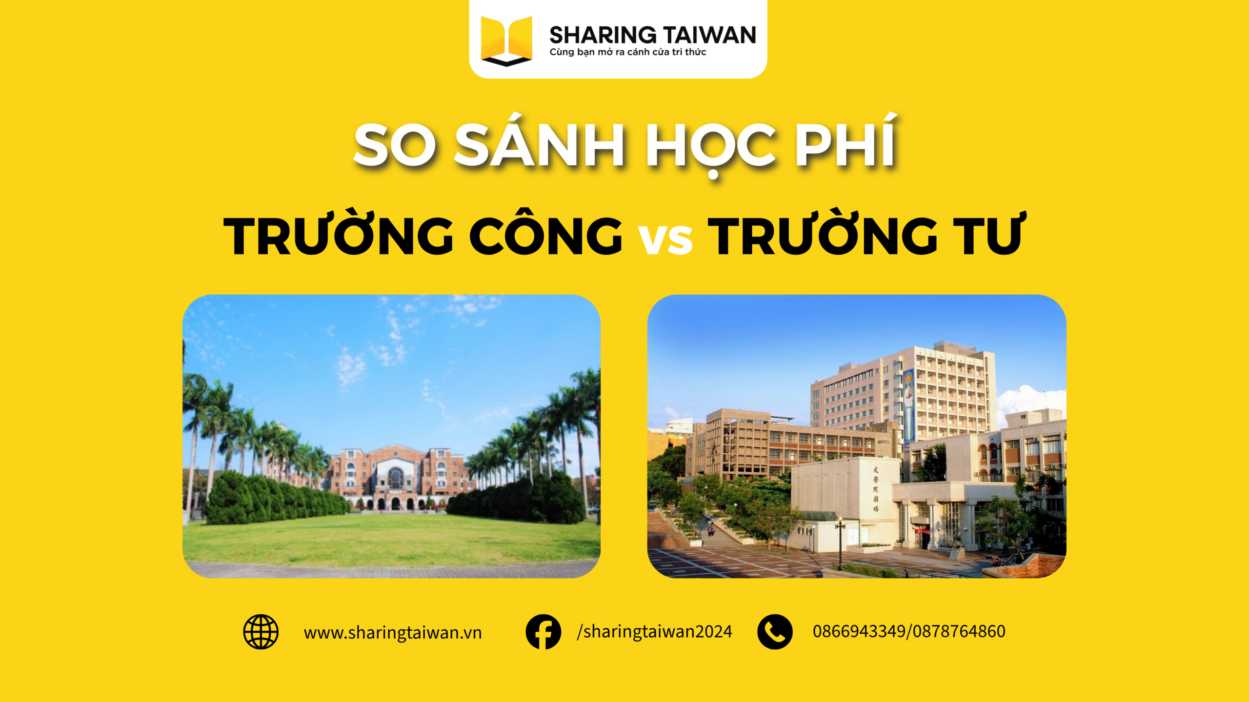 Học Phí Trường Công Và Trường Tư Ở Đài Loan